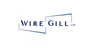 Wire Gill LLP Logo for Wine on the Water Sponsorship