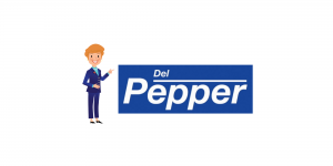 Del Pepper Logo for Wine on the Water Sponsorship